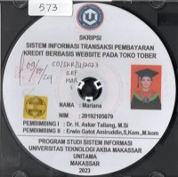 Sistem Informasi Transaksi Pembayaran Kredit Berbasis Website Pada Toko Tober