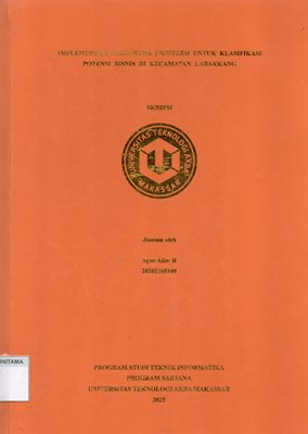 Implementasi Algoritma LightGBM Untuk Klasifikasi Potensi Bisnis Di Kecamatan Labakkang