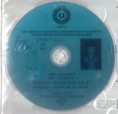 Implementasi Algoritma LightGBM Untuk Klasifikasi Potensi Bisnis Di Kecamatan Labakkang