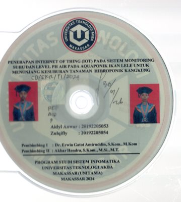 Penerapan Internet Of Things (IoT) PadaSistem Monitoring Suu Dan Level PH Air Pada Aquaponik Ikan Lele Untuk Menunjang Kesuburan Tanaman Hidroponik Kangkung