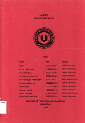 Laporan Kuliah Kerja Nyata