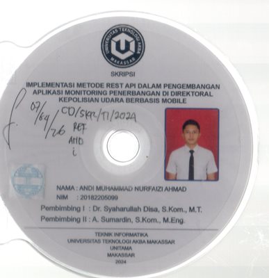 Implemetasi Metode Rest  Api Dalam Pengembangan Aplikasi Monitoring Penerbangan Di Direktorat Kepolisian Udara Berbasis Mobile