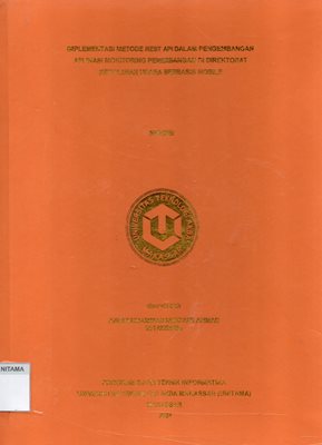 Implementasi Metode Rest Api Dalam Pengembangan Aplikasi Monitoring Penerbangan Di Direktorat Kepolisian Udara Berbasis Mobile