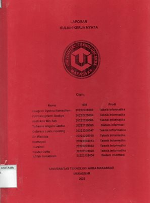 Laporan Kuliah Kerja Nyata