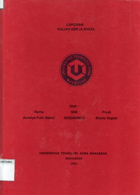 Laporan Kuliah Kerja Nyata