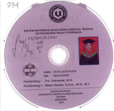 Sistem Informasi Monitoring Kinerja Tenaga Outsourcing Pada PT. Persada