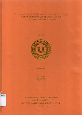 Implementasi Augmented Reality Navmesh Pencarian Buku Di Perpustakaan Berbasis Android Studi Kasus SMAN 18 Makassar