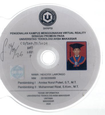 Pengenalan Kampus Menggunakan Virtual Reality Sebagai Media Promosi Pada Universitas Teknologi Akba Makassar
