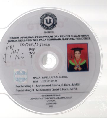 Sistem Informasi Pembayaran Dan Pengelolaan Iuran Warga Berbasis Web Perubahan Antara Residence