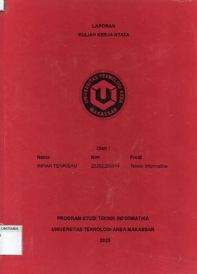 Laporan Kuliah Kerja Nyata