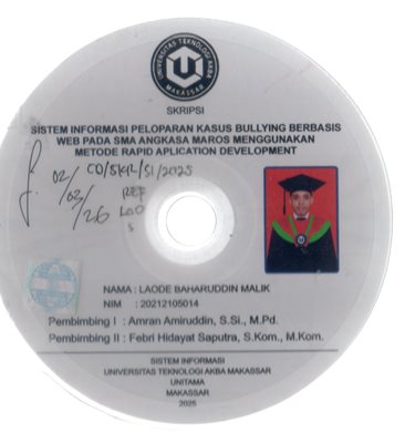 Sistem Informasi Pelaporan Kasus Bullying Berbasis Web Pada SMA Angkasa Maros Menggunakan Metode Rapid Application Development