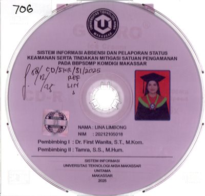 Sistem Informasi Absensi Dan Pelaporan Status Keamanan Serta Tindakan Mitigasi Satuan Pengamanan Pada BBPSDMP Komdigi Makassar