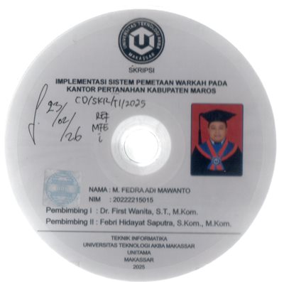 Implementasi Sistem Pemetaan Warkah Pada Kantor Pertanahan Kabupaten Maros