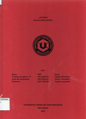 Laporan Kuliah Kerja Nyata Unit Pelayanan Terpadu Pemberdayaan Perempuan Dan Anak Provinsi Sulawesi Selatan