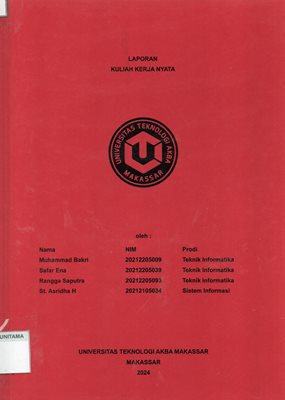 Laporan Kuliah Kerja Nyata