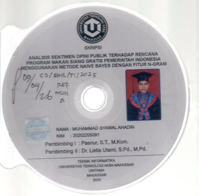 Analisis Sentimen Opini Publik Terhadap Rencana Program Makan Siang Gratis Pemerintah Indonesia Menggunakan Metode Naive Bayes Denagn Fitur N-gram