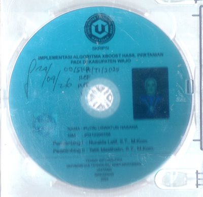 Implementasi Algoritma Xgboost Hasil Pertanian Padi Di Kabupaten Wajo