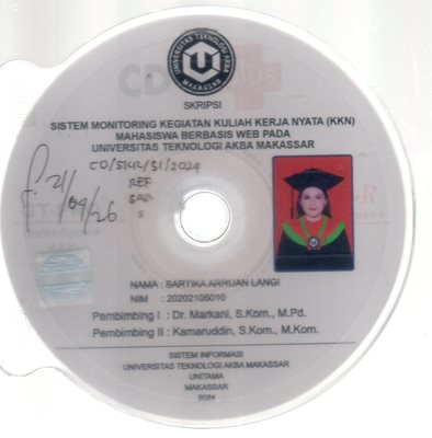 Sistem Monitoring Kegiatan Kuliah Kerja Nyata (KKN) Mahasiswa Berbasis Web Pada Universitas Teknologi Akba Makassar