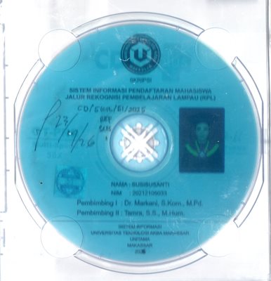 Sistem Informasi Pendaftaran Mahasiswa Jalur Rekognisi Pembelajaran Lampau (RPL)