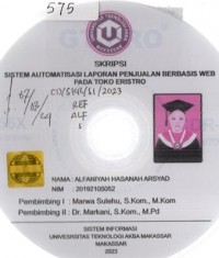 Sistem Automatisasi Laporan Penjualan Berbasis Web Pada Toko Eristro