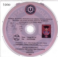 Mobile Mapping Pengenalan Objek Wisata Dengan Location Based Service Android Di Kabupaten Bima