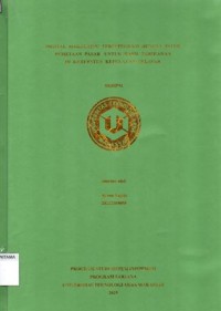 Digital Marketing Terintegrasi Dengan Fitur Pemetaan Pasar Untuk Hasil Perikanan Di Kabupaten Selayar