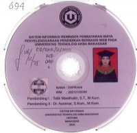 Sistem Informasi Reminder Pembayaran Biaya Penyelenggaraan Pendidikan Berbasis Web Pada Universitas Teknologi Akba Makassar