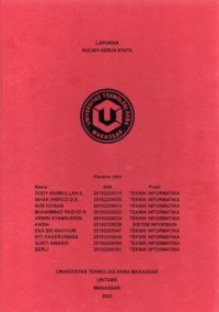Laporan Kuliah Kerja Nyata