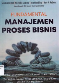 Fundamental Manajemen Proses Bisnis
