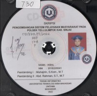 Pengembangan Sistem Pelayanan Masyarakat Pada Polsek Tellulimpoe Kab. Sinjai