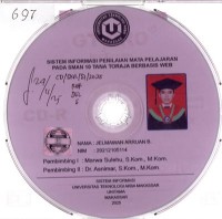 Sistem Informasi Penilaian Mata Pelajaran Pada SMAN 10 Tana Toraja Berbasis Web