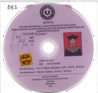 Sistem Informasi Lahan Produktif Pada Desa Bonto Bunga Dusun Manjalling Kecamatan Moncongloe Kabupaten Maros