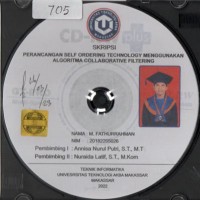 Perancangan Self Ordering Technology Menggunakan Algoritma Collaborative Filtering