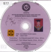 Sistem Informasi Aktivitas Guru Non ASN Berbasis Web Di SMAN 6 Pinrang