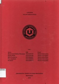 Laporan Kuliah Kerja Nyata