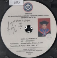 Aplikasi Pencarian Studio Foto Di Kota Makassar Berbasis Android