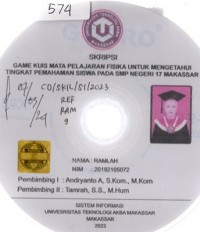 Sistem Informasi Manajemen Kegiatan Kelompok Kerja Guru Pada Gugus 3 Kecamatan Mamajang Kota Makassar