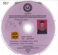 Sistem Informasi Administrasi Desa Berbasis Web Responsive Di Desa Gattareng Kabupaten Barru