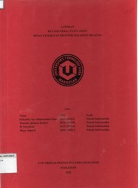 Laporan Kuliah Kerja Nyata Dinas Kesehatan Provinsi Sulawesi Selatan