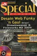 Special Project Desain Web Funky'n Gaul Dengan Dreamweaver & Fireworks MX 2004