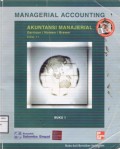 Managerial Accounting (Akuntansi Manajerial) Buku 1