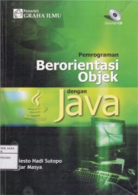 Pemrograman Berorientasi Objek Dengan Java