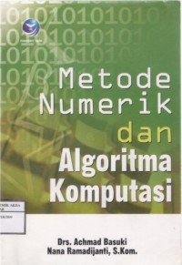 Metode Numerik Dan Algoritma Komputasi