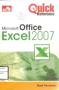 Quick Reference Microsopt Office Excel 2007