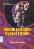 Teknik Jaringan Syaraf Tiruan