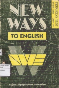 New Ways to English
Progress Test Book One